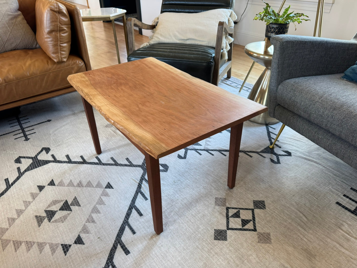 live Edge Cherry table