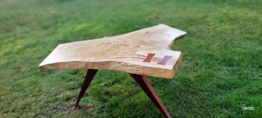 Boxelder live edge coffee table.